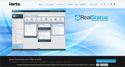 Desktop Screenshot of iarts.gr