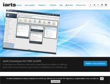Tablet Screenshot of iarts.gr